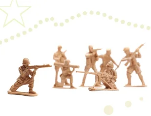 Żołnierzyki baza wojskowa figurki zestaw 114el. KX6187 - Figurki dla dzieci - miniaturka - grafika 6