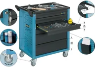 Wózki magazynowe - Hazet HAZET Wózek narzędziowy Wózek narzędziowy Assistent 177-7 Hazet 177-7 - miniaturka - grafika 1