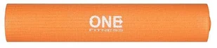ONE FITNESS YM02 ORANGE MATA DO YOGI 17-44-203 - Maty do jogi - miniaturka - grafika 3