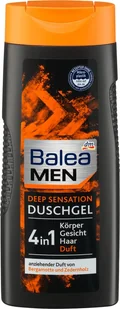 Żel pod prysznic Balea Men Deep Sensation 300 ml - Żele pod prysznic dla mężczyzn - miniaturka - grafika 2