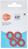 Uszczelnienia - EQUATION Uszczelka płaska do węża 1/2" fibra EQUATION - miniaturka - grafika 1