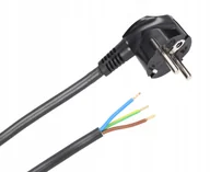 Przewody elektryczne - Conotech przyłączeniowy kabel z wtyczką 3x1 5m - miniaturka - grafika 1