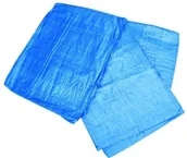 Folie budowlane - Chle-mar Plandeka 10x15m niebieska - miniaturka - grafika 1