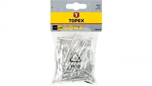 Topex Nity aluminiowe 4 x 12,5mm, 50 sztuk, , 43E403 - Nity - miniaturka - grafika 4