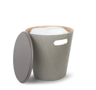 Umbra Umbra - 2 w 1 Stolik Kawowy / Kosz do przechowywania Szary WOODROW 1009760-918 - Ławy i stoliki kawowe - miniaturka - grafika 3