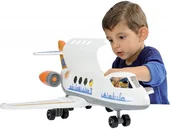 Klocki - Ecoiffier Abrick Samolot Happy Jet z figurkami - miniaturka - grafika 1