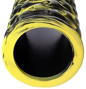 HMS Wałek fitness/roller FS133 33 cm żółto-czarny - Akcesoria do masażu - miniaturka - grafika 4