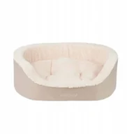 Legowiska dla psów - Ami Play Legowisko dla Psa Elipsa Aspen S Beżowy - miniaturka - grafika 1