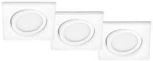 Trio Wpuszczane LAMPY sufitowe RILA 650210306 zestaw 3 podtynkowych OPRAW kwadratowych LED 15W do zabudowy chrom 650210306 - Lampy sufitowe - miniaturka - grafika 3