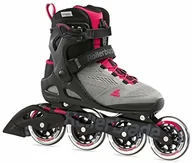 Rolki - Rollerblade MACROBLADE 90 W łyżworolki damskie, NEUTRUM SZARY / RÓŻKI ROSA, 235 07100500-A06 - miniaturka - grafika 1