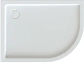 Brodziki prysznicowe - Sanplast Free Line BP-L(P/FREE 120x90x5  615-040-1820-01-000 biały - miniaturka - grafika 1