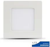 Oprawy, klosze i abażury - V-Tac LED Oświetlenie wpuszczane LED/12W/230V 6400K kwadrat - miniaturka - grafika 1