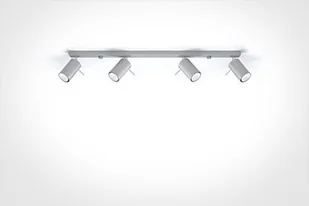 Sollux Lighting Plafon RING 4L szary - Lampy sufitowe - miniaturka - grafika 2