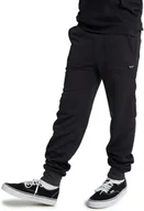 Spodnie i spodenki dla chłopców - Burton spodnie dresowe ęce KIDS OAK PT True Black Heather - miniaturka - grafika 1
