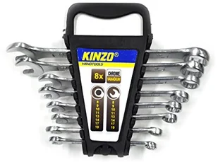 Kinzo 71976 klucz zestaw, od 8 do 19 MM, 8 sztuka - Klucze i nasadki - miniaturka - grafika 2