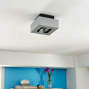 Lampenwelt Aluminiowa lampa sufitowa LED VINCE - Lampy sufitowe - miniaturka - grafika 2