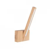 Lampy ścienne - Spotlight Premium Collection Kinkiet Linus OUT 2438174 SPOTLight Premium Collection drewniana oprawa w kolorze dębu olejowanego 2438174 - miniaturka - grafika 1