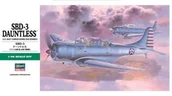 Modele do sklejania - Hasegawa SBD-3 Dauntless  OD 199 ZŁ! GXP-634738 - miniaturka - grafika 1
