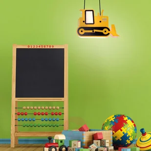 Näve Lampa wisząca Carter świecący buldożer - Lampy sufitowe - miniaturka - grafika 3