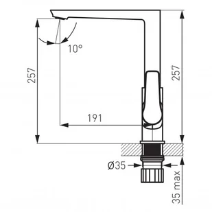 Ferro Bateria kuchenna Adore White/Chrome BDR4 - Baterie kuchenne - miniaturka - grafika 2
