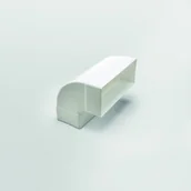 Akcesoria i części do okapów - Kolanko pionowe prostokątne 90° 227x94 mm KIT0121005 - miniaturka - grafika 1