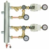 Akcesoria grzewcze - Afriso ZESTAW MIESZAJĄCY ZE SPRZĘGŁEM HYDRAULICZNYM BPS 977 DWA CZŁONY Z ZAWOREM OBROTOWYM ARV PROCLICK, POMPY WILO PARA SC - 90 977 10 9097710 - miniaturka - grafika 1