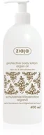 Balsamy i kremy do ciała - Ziaja Natural Argan Oil mleczko ochronne do ciała 400 ml - miniaturka - grafika 1