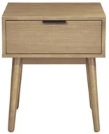 Szafki nocne - Halmar STOLIK NOCNY CASSINA NATURALNY V-CH-CASSINA-SZAFKA_N-NATURALN - miniaturka - grafika 1