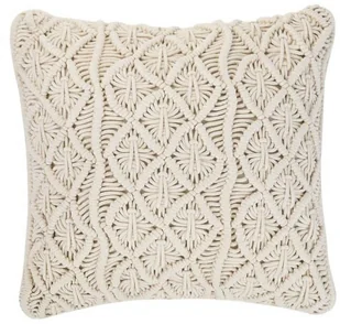 Beliani Zestaw 2 poduszek dekoracyjnych makrama 45 x 40 cm beżowy GOREME - Poduszki dekoracyjne - miniaturka - grafika 4