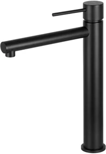 Corsan Bateria umywalkowa wysoka CMB7512BL Lugo czarna - Baterie umywalkowe - miniaturka - grafika 3