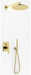 Kohlman Zestaw prysznicowy złoty Experience Gold QW210EGDR30 QW210EGDR30 - Zestawy prysznicowe - miniaturka - grafika 3