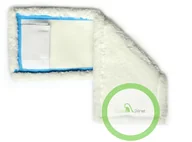 Miotły, szufle, mopy - Mop mikrofaza DUO kieszeń + klips 40cm MMDUO4001 - miniaturka - grafika 1