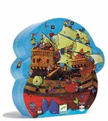 Układanki dla dzieci - Djeco Puzzle Barbarossas łódź (od 5 lat) - miniaturka - grafika 1