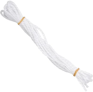 vidaXL Żagiel przeciwsłoneczny, 160 g/m, biały, 3,5x3,5x4,9 m, HDPE vidaXL - Parasole ogrodowe - miniaturka - grafika 5