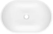 Umywalki - Axis Umywalka nablatowa OLIB 60 Biały olib60bi - miniaturka - grafika 1