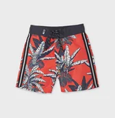Kąpielówki dla chłopców - Mayoral Moda Infantil, S:A.U. Chłopięce szorty kąpielowe Tropical - miniaturka - grafika 1