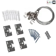 Akcesoria do oświetlenia - Maclean Linki do montażu panelu led sufitowego Led4U LD158 LD158 - miniaturka - grafika 1