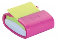 Etykiety samoprzylepne i bloki etykiet - Post-It 3M Podajnik do bloczków samoprzylepnych Pro (PRO-C-1SSC), fioletowy, w zestawie 1 bloczek Super Sticky Z-Notes 3M-XA006502133 - miniaturka - grafika 1