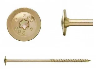 Wkręty do drewna ciesielskie Torx 8x180 10 szt - Inne akcesoria dekarskie Wkręty do drewna ciesielskie Torx 8x180 10 szt - Inne akcesoria dekarskie - miniaturka - grafika 1