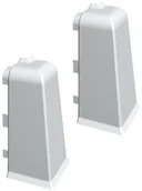 Listwy i profile - ARTENS Narożnik zewnętrzny do listwy przypodłogowej 70 mm Biały 2 szt. Artens - miniaturka - grafika 1