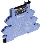 Sterowniki i przekaźniki - Finder Przekaźnikowy moduł sprzęgający 38.91.0.240.9024 Moduł sprzęgający, przełączny 1CO (SPDT) wyjście 2A-24VDC 220240 V AC/DC 38.91.0.240.9024 38.91.0.240.9024 - miniaturka - grafika 1