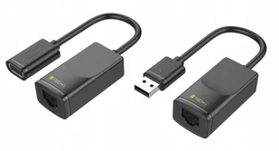 Extender Przedłużacz Techly USB do 60m po kablu sieciowym RJ45 - Złącza, przejściówki, adaptery - miniaturka - grafika 3