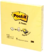 Etykiety samoprzylepne i bloki etykiet - POST IT Karteczki samoprzylepne 76x76/100 żółty harm P-it - miniaturka - grafika 1