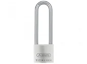 Kłódki - Abus ABUS 64TI/30hb60 30 X 60 Titalium kłódkę z długą szyjką z uchwytem ABU64TI3060 - miniaturka - grafika 1