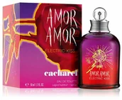 Wody i perfumy damskie - Cacharel Amor Amor Electric Kiss woda toaletowa 50ml dla Pań - miniaturka - grafika 1