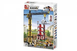 Artyk SLUBAN KLOCKI TOWN Dźwig żuraw 1461 el. AT118913 - Klocki - miniaturka - grafika 2