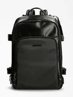 Plecaki - Guess Biznesowy Plecak Z Kieszenią Z Przodu 7624302741305 - miniaturka - grafika 1