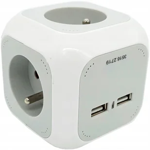 Brennenstuhl przedłużacz biurkowy kostka USB 1150101 - Przedłużacze i rozgałęźniki - miniaturka - grafika 7