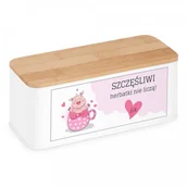 Gadżety dla niej i dla niego - Murrano Zestaw Herbat w Metalowym Pudełku Nadruk Szczęściarze PDM1-HERx3-022 - miniaturka - grafika 1