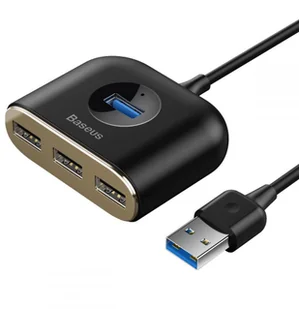 Baseus HUB USB Baseus Baseus Square round 4 w 1 USB HUB 1m CAHUB-AY01 - Huby USB - miniaturka - grafika 17